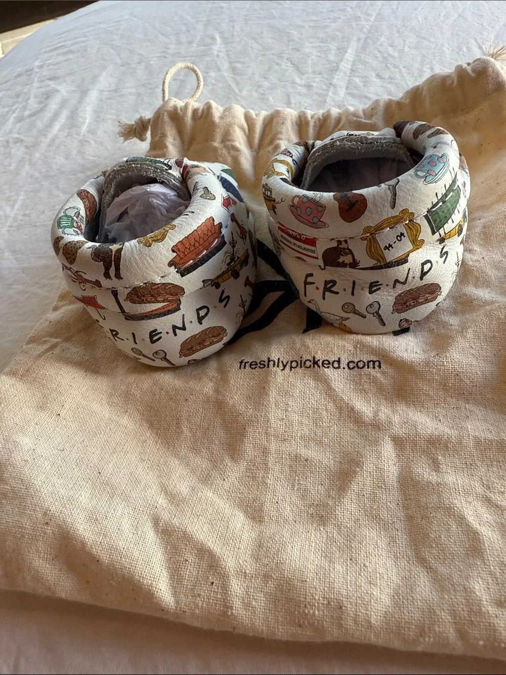 Freshly picked moccasins